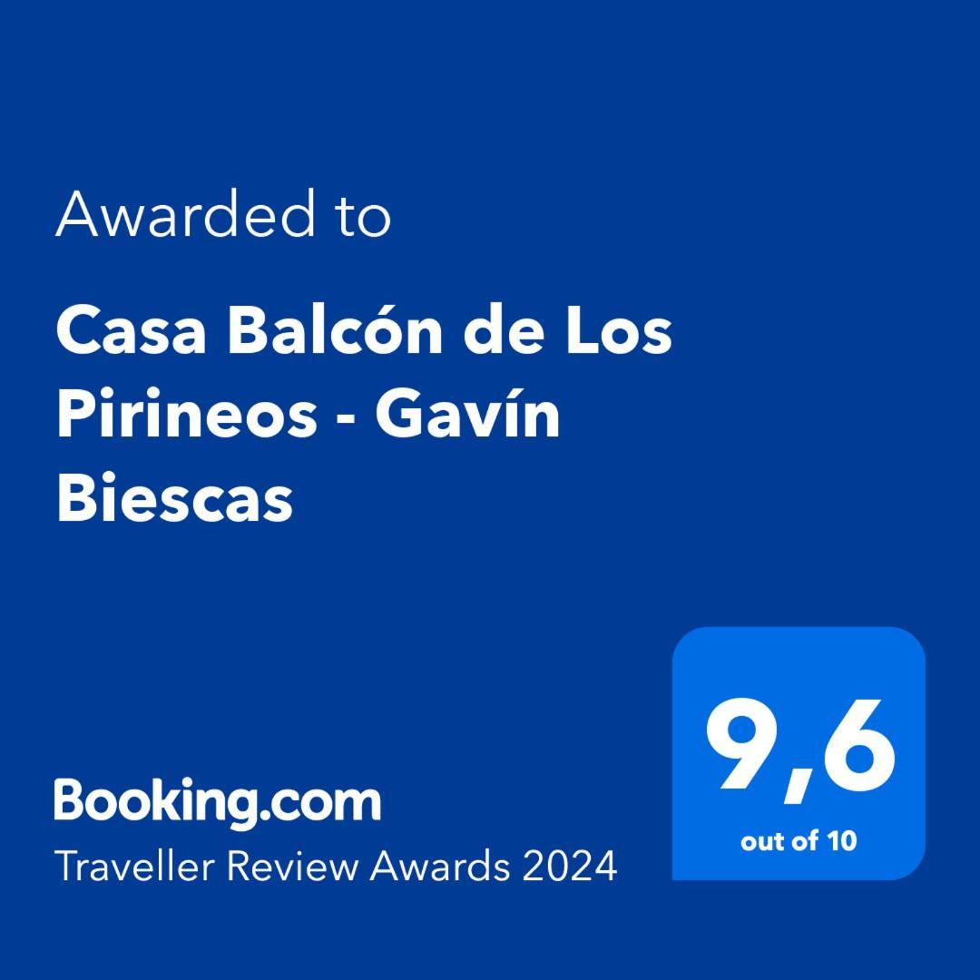 Casa Balcon De Los Pirineos - Gavin Biescas Extérieur photo